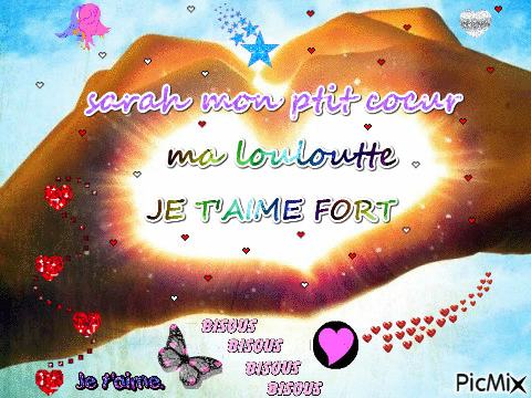 Cadeau pour ma louloutte d'amour - Darmowy animowany GIF