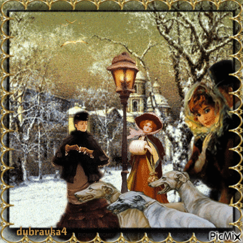Un dia de invierno!  dubravka4 - Besplatni animirani GIF