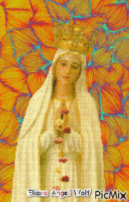 Virgem Maria - GIF animado grátis