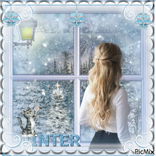 Winter view - Besplatni animirani GIF