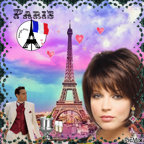LOVE PARIS - Bezmaksas animēts GIF