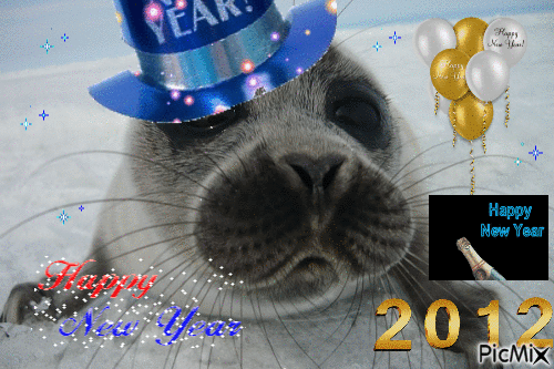 new year's 2012 - 無料のアニメーション GIF