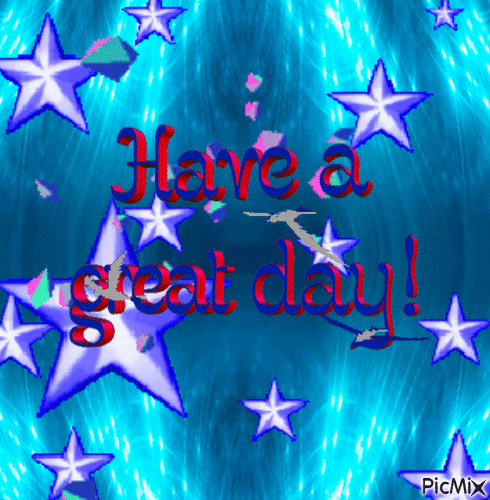 Have a great day - Gratis animeret GIF