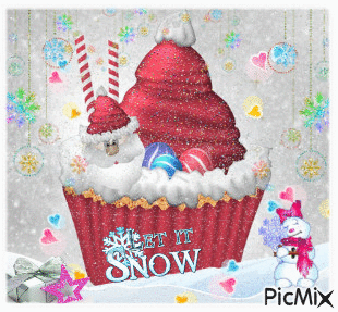 let it snow - Darmowy animowany GIF