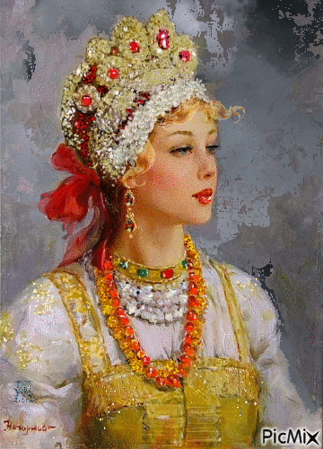 Nagornov   portrait painter - Bezmaksas animēts GIF