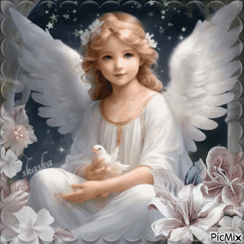 Милый ангел неземной - 免费动画 GIF