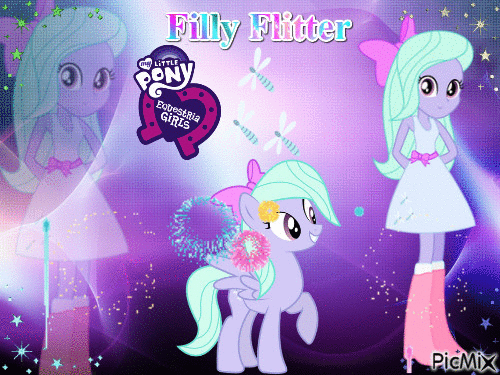 Filly Flitter - Бесплатный анимированный гифка