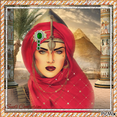 Beleza egípcia - Ingyenes animált GIF
