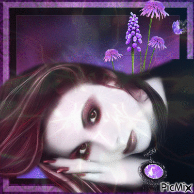 purple mist - Ilmainen animoitu GIF