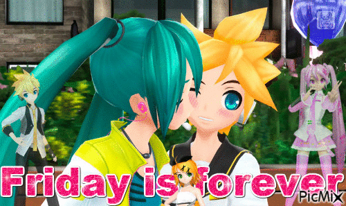 Friday is forever - Darmowy animowany GIF