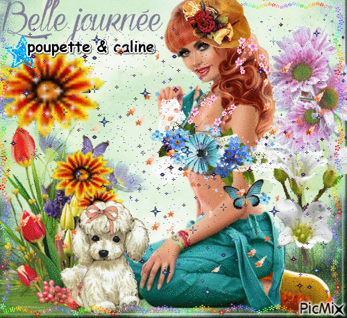 belle journée bisous - Free animated GIF