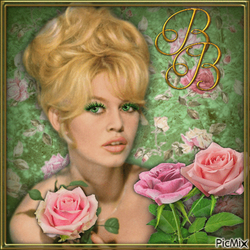 Brigitte Bardot - Ilmainen animoitu GIF