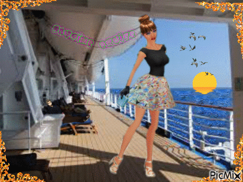day cruise - Ingyenes animált GIF