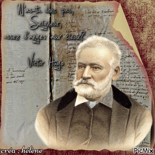Ecrivains célèbres _ Victor Hugo - png gratis