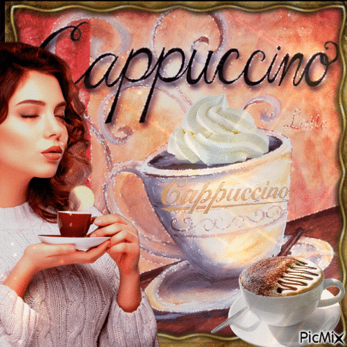 Cappuccino - Δωρεάν κινούμενο GIF