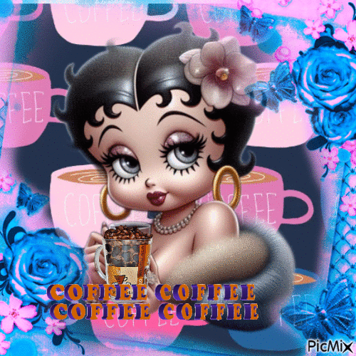 COFFEE LOVER - Zdarma animovaný GIF