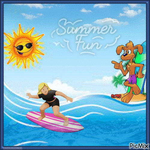 I hope soon Summer - Besplatni animirani GIF