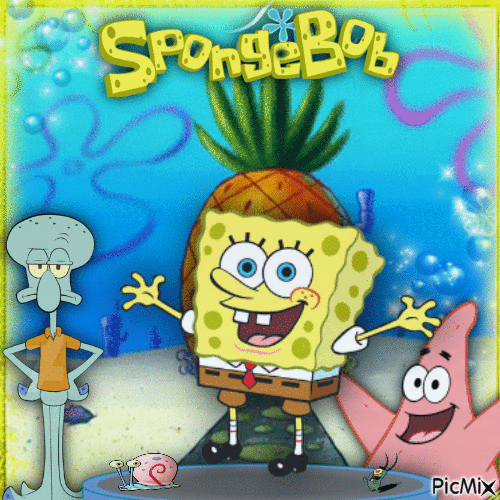 SpongeBob-RM-04-14-23 - GIF เคลื่อนไหวฟรี