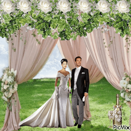 mariage - Gratis animerad GIF