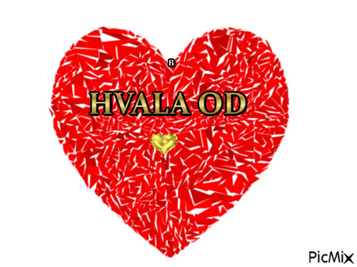 HVALA - 無料のアニメーション GIF