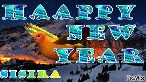happy new year - Ingyenes animált GIF