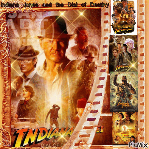 Indiana Jones and the Dial of Destiny - Bezmaksas animēts GIF
