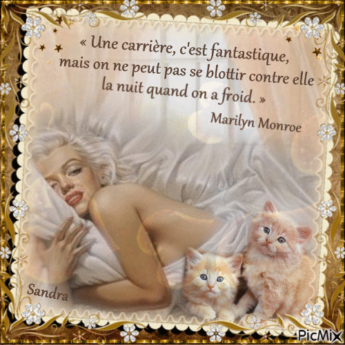 Marilyne Monroe ! - Besplatni animirani GIF