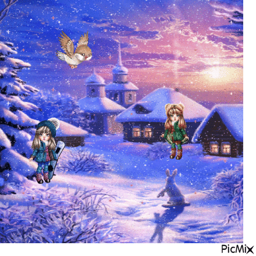 winter - Bezmaksas animēts GIF