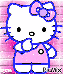 Hello Kitty - Gratis animerad GIF
