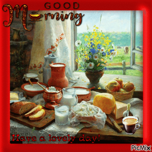 Good Morning. Have a lovely day - Free animated GIF