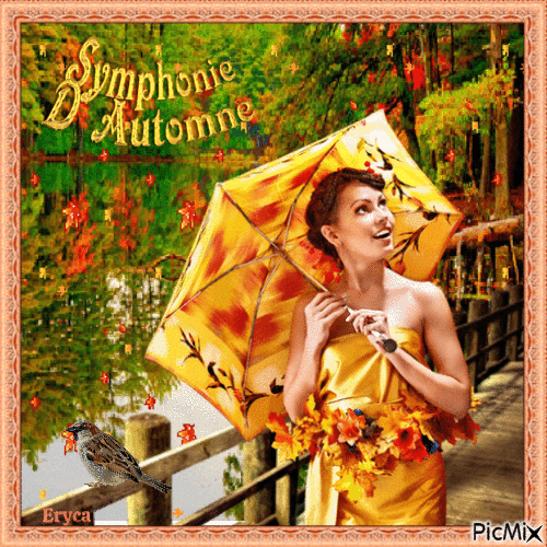 Les feuilles mortes - Free animated GIF