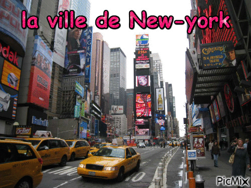 la ville de new-york - 無料のアニメーション GIF