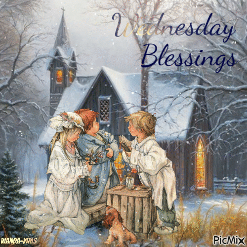 Wednesday-blessings - Δωρεάν κινούμενο GIF