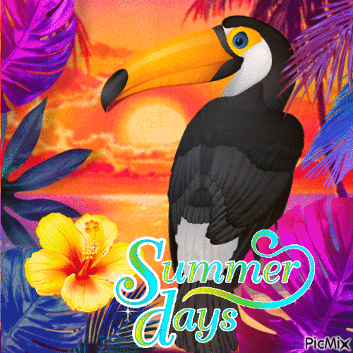 Summer Days - Gratis animeret GIF