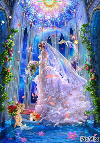 Невеста - Nemokamas animacinis gif