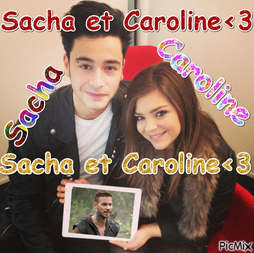 Sacha et Caroline - GIF animate gratis