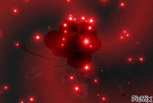 rose scintillante - Darmowy animowany GIF