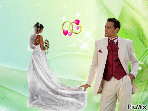 mariage - Free animated GIF