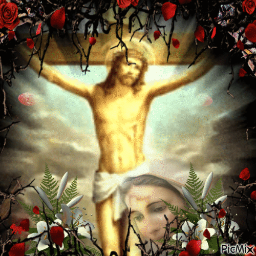 The passion of Jesus Christ - Free animated GIF