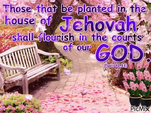 Jehovah shall Flourish! - Besplatni animirani GIF