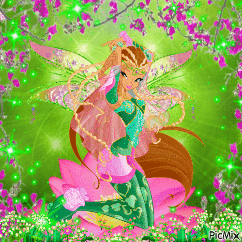Flora Bloomix - Free animated GIF