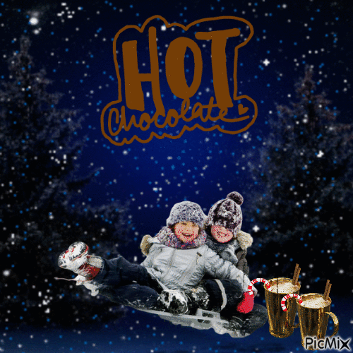 Hot Chocolate Dreams - Безплатен анимиран GIF