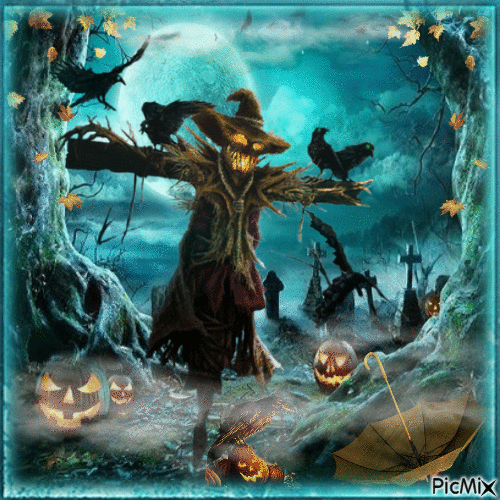 scarecrow - Gratis animerad GIF