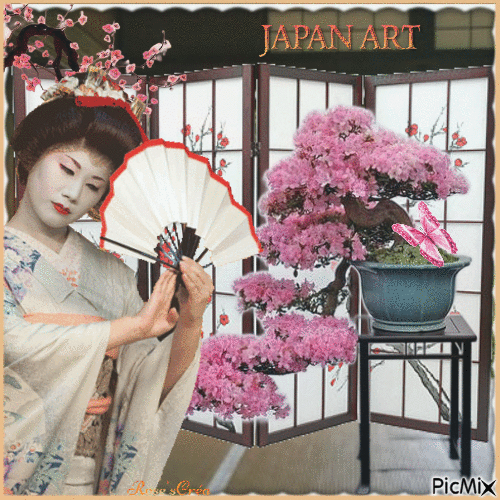 Concours : Bonsaï, cerisier du Japon - Gratis geanimeerde GIF