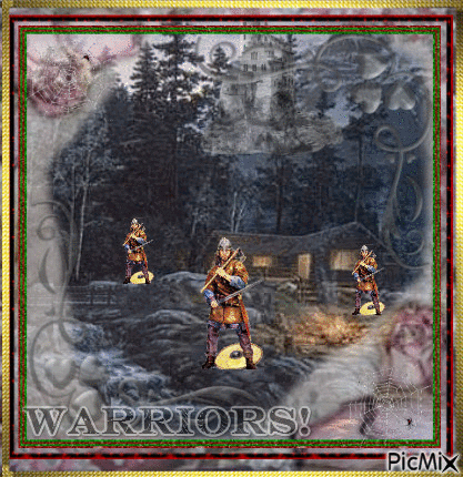 Warriors! - Бесплатный анимированный гифка