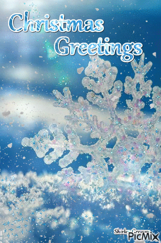 Christmas Greetings - 無料のアニメーション GIF