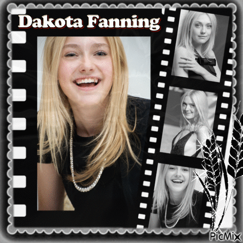 Dakota Fanning - Ilmainen animoitu GIF