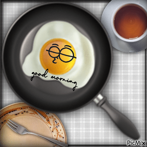 Frühstück - Gratis animerad GIF