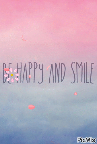 Be Happy - GIF animado gratis