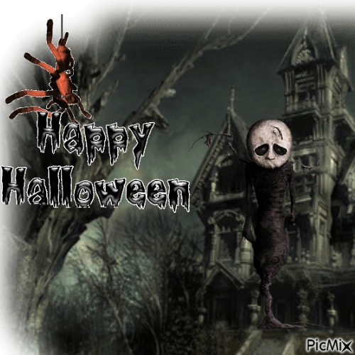happy halloween - kostenlos png